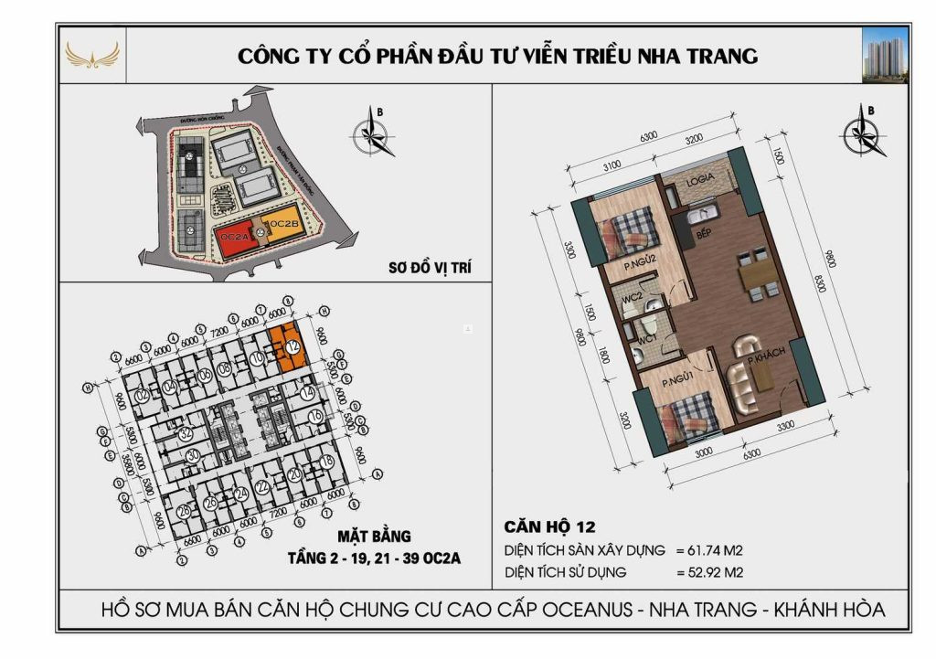 Toà OC2A - ch12 Mường Thanh Viễn Triều
