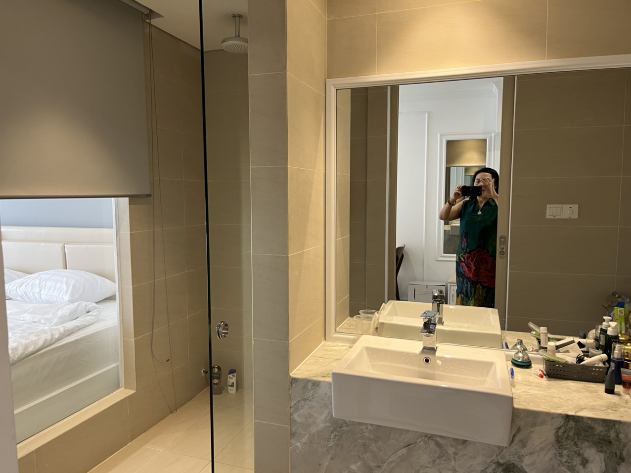 phòng toilet Căn hộ chung cư Gold Coast 2 giường - 9 triệu/tháng | Đầy đủ nội thất