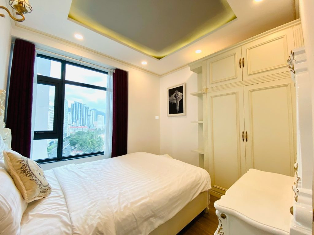 Phòng ngủ 1 Căn góc trực biển Mường Thanh Viễn Triều VIP | 1.0.2