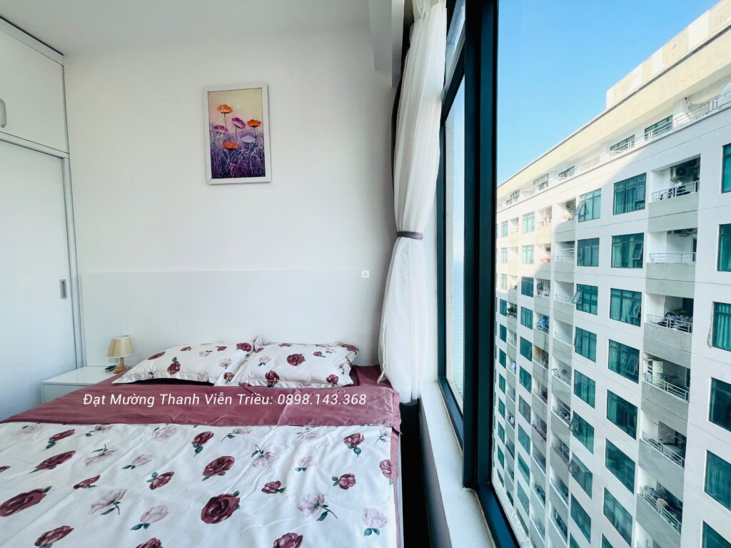 View biển phòng ngủ master - Căn góc Mường Thanh Viễn Triều OC1A | 3 mặt view thoáng mát