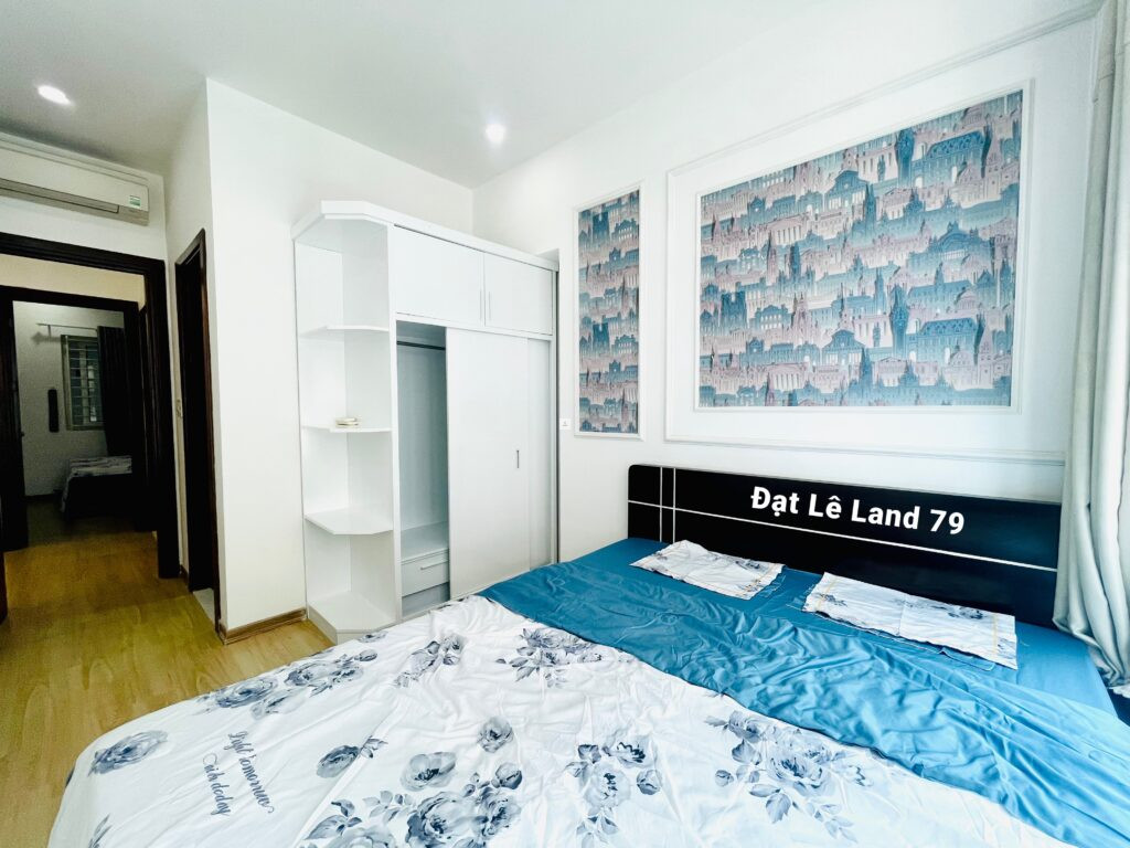 Nội thất phòng ngủ master - Căn hộ Mường Thanh Viễn Triều xéo biển tầng 34 | Đẹp và rẻ